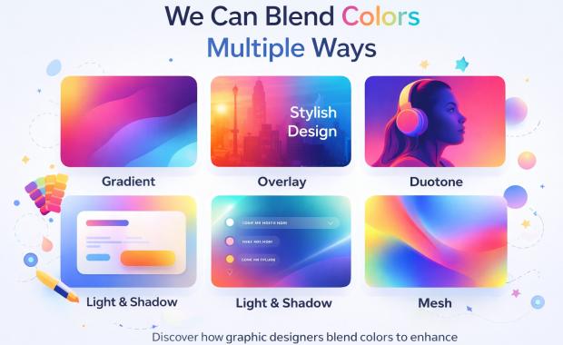 We can blend colors multiple ways